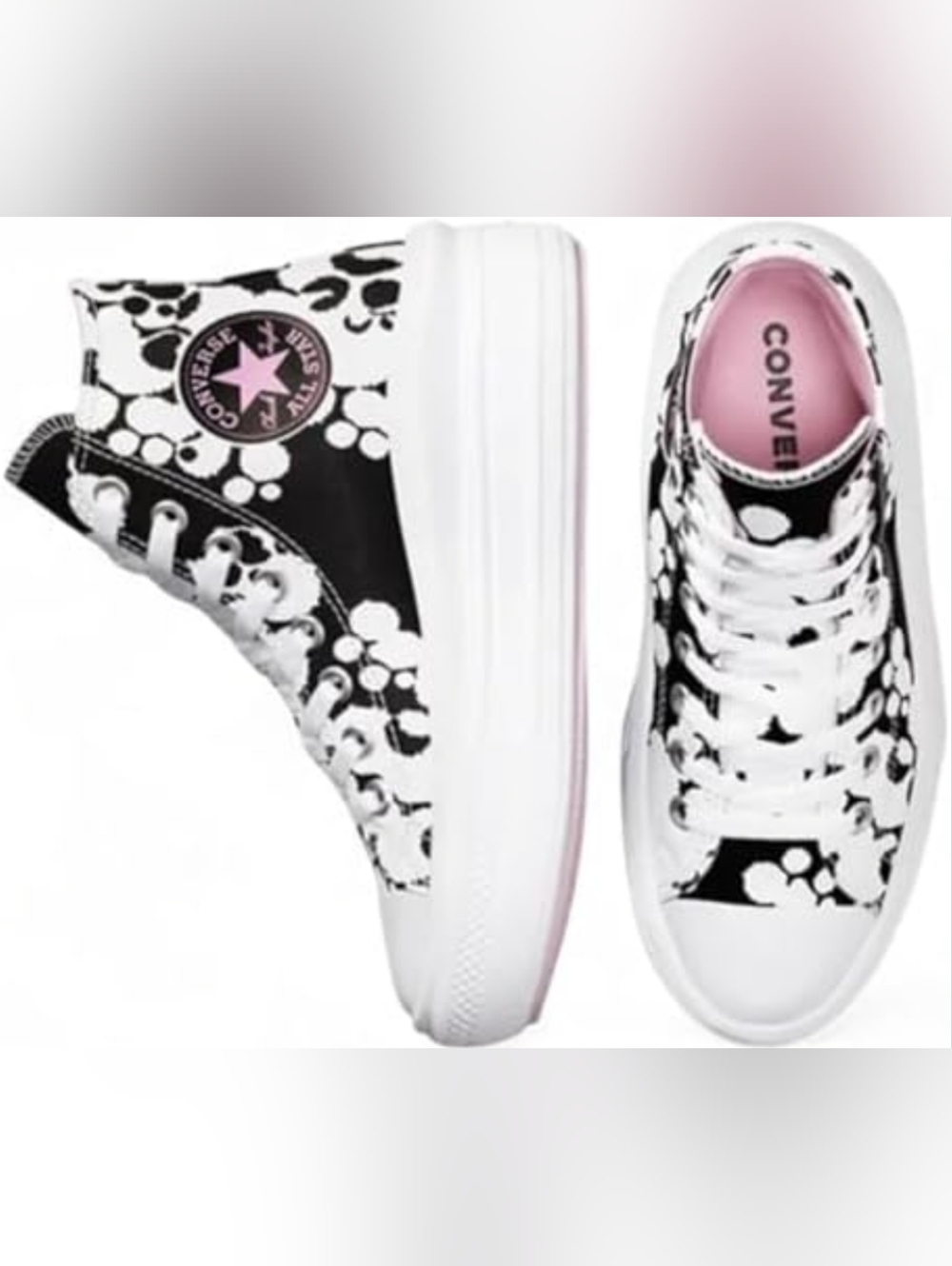 Converse All Star Chuck Taylor Move Hi Sneakers Size 8.5 MSRP $84.99 - Picture 3 of 11